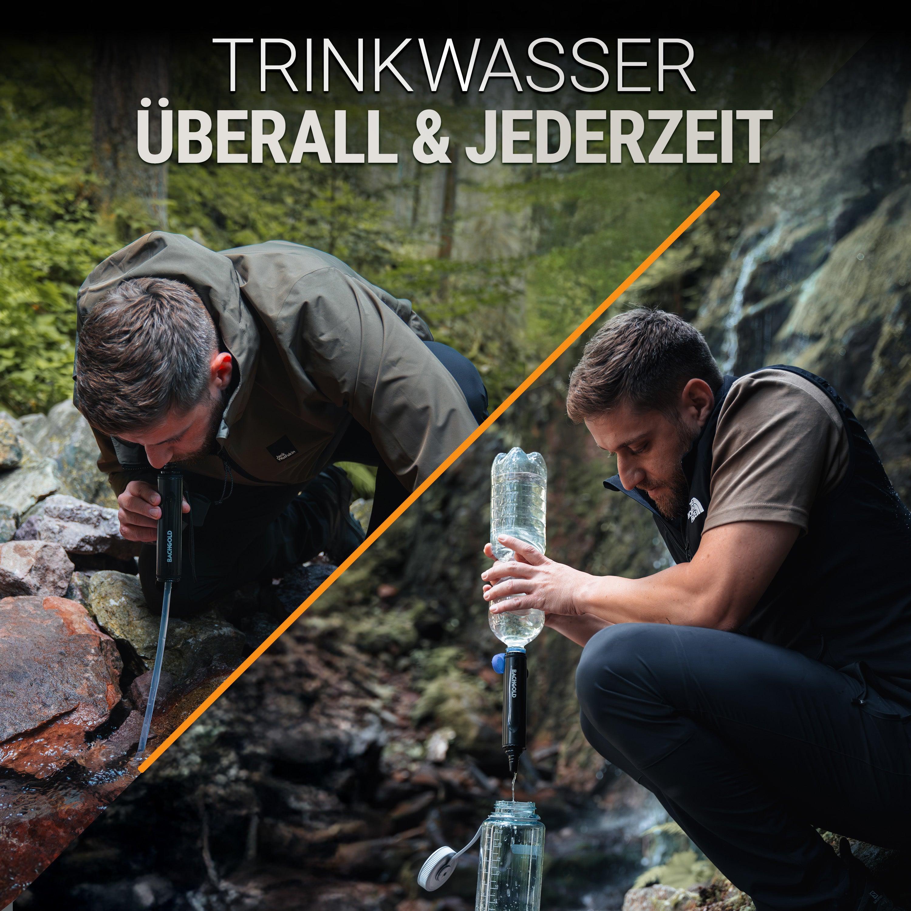 Bachgold Straw Wasserfilter Outdoor