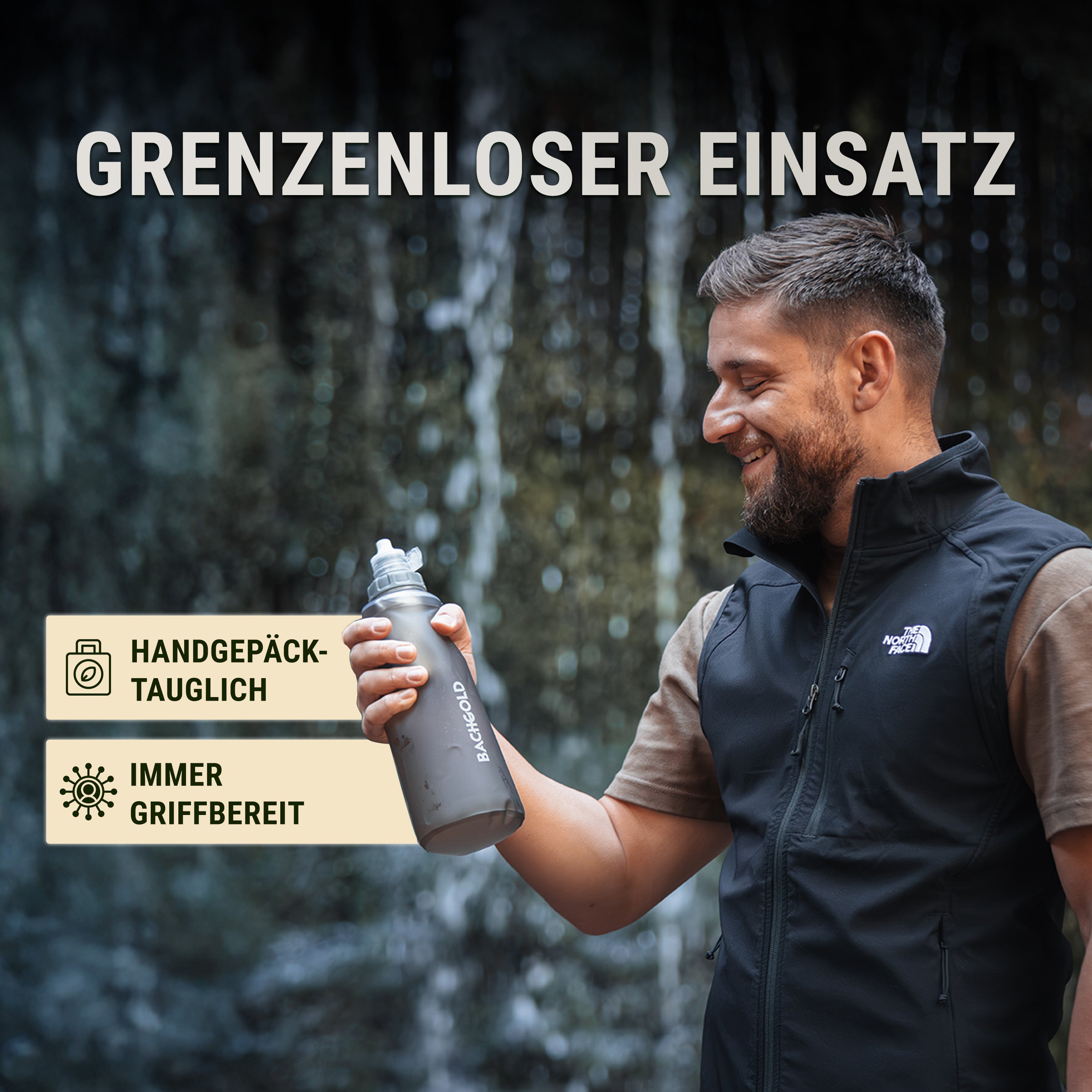 Bachgold® Squeeze Wasserfilter Outdoor