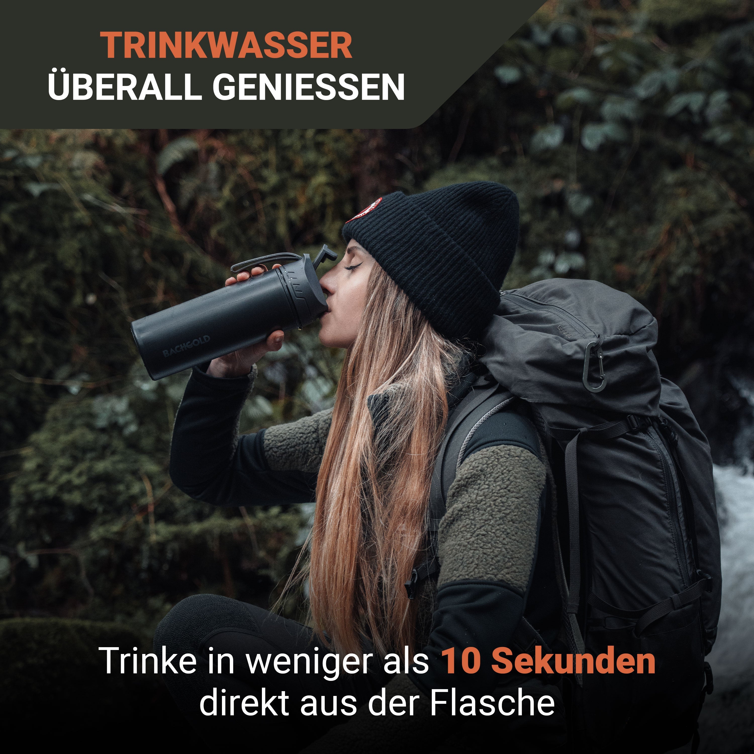 Bachgold® Selfpress Wasserfilter