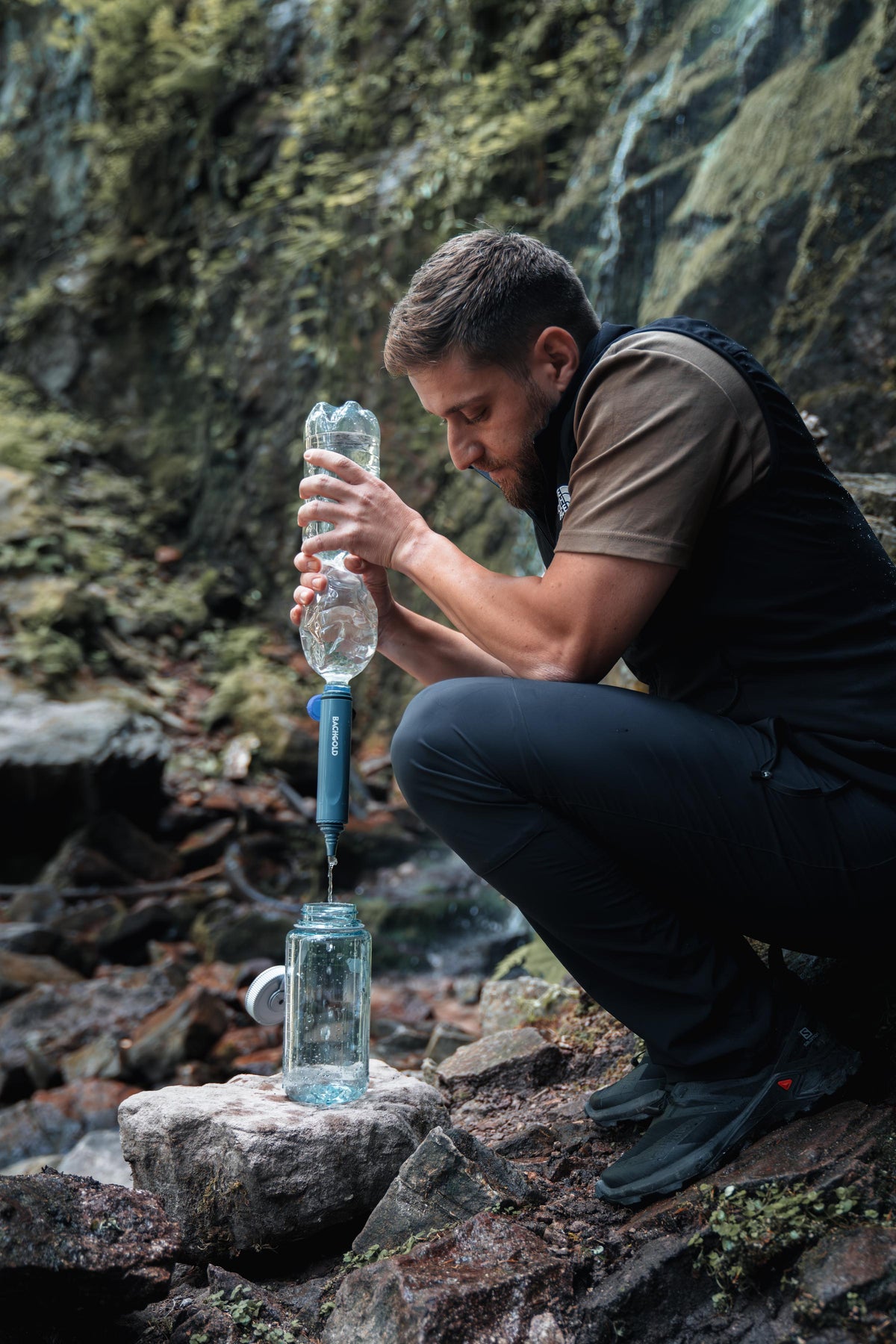 Bachgold Straw im Ultraleicht-Setup auf einer Tagestour