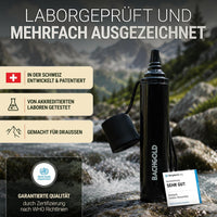 Bachgold Straw Water Filter Outdoor