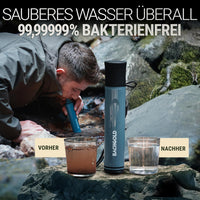 Bachgold Straw Water Filter Outdoor