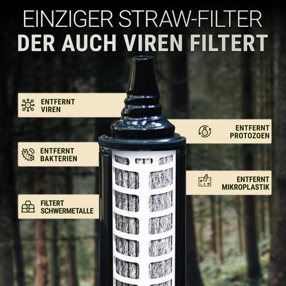 Bachgold Straw Wasserfilter Outdoor