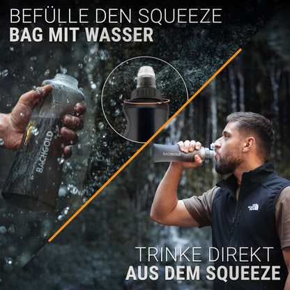 Bachgold® Squeeze Wasserfilter Outdoor
