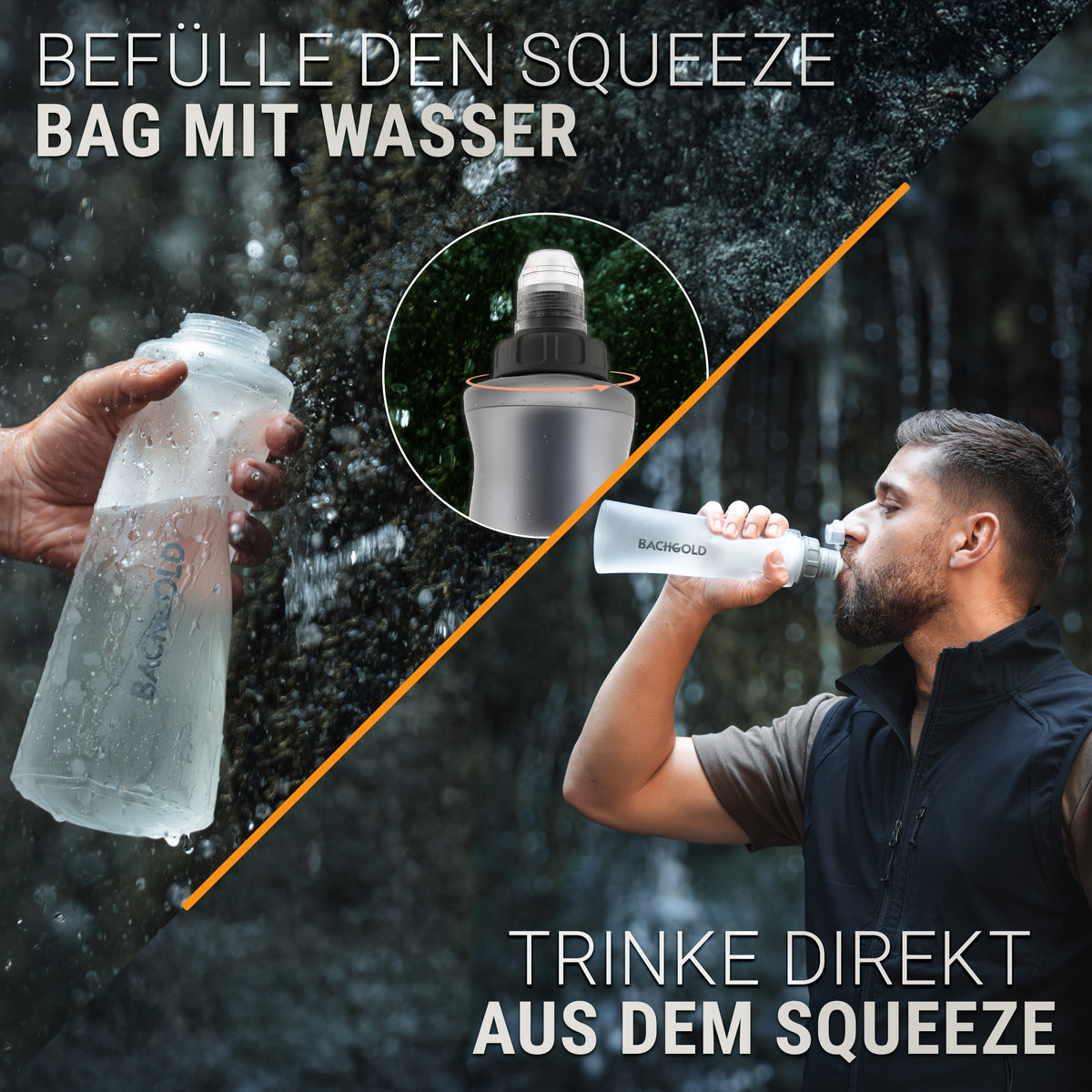 Bachgold® Squeeze Outdoor Water Filter