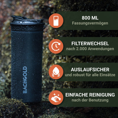 Bachgold® Selfpress Wasserfilter XL