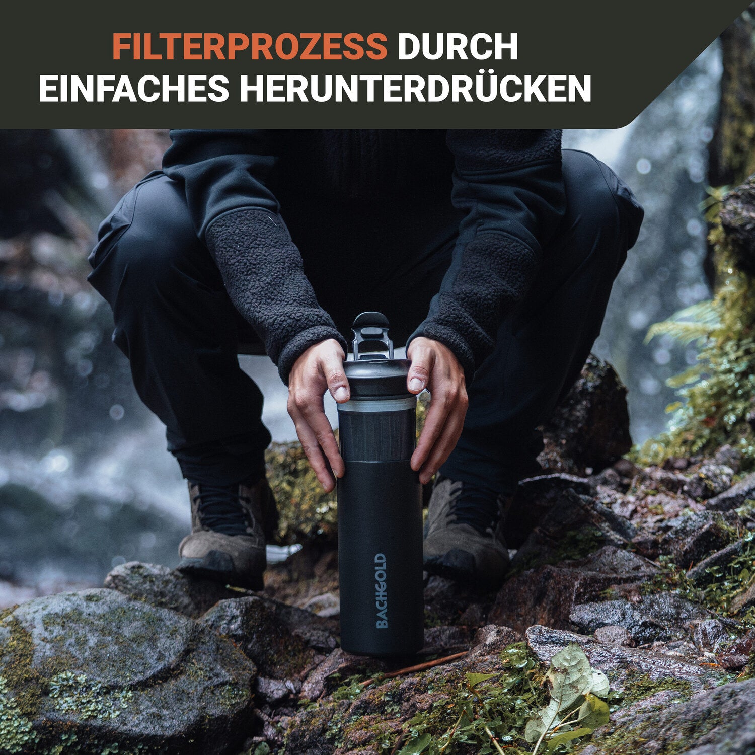 Bachgold® Selfpress Wasserfilter XL